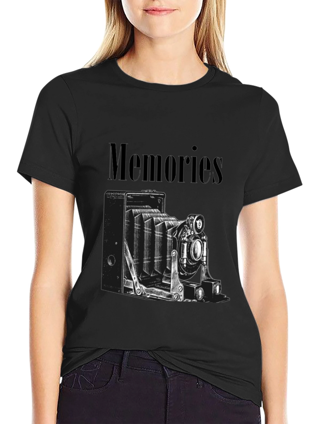 Memories Camera Graphic T-Shirt - Unisex