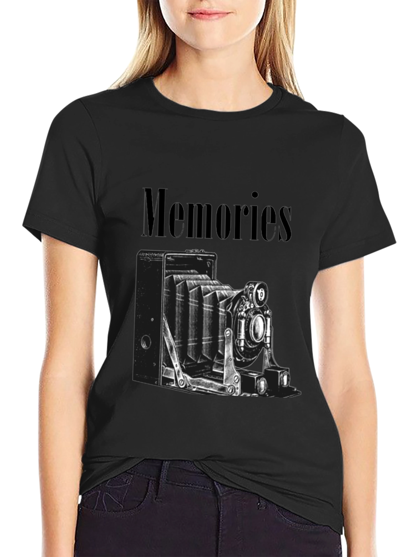 Memories Camera Graphic T-Shirt - Unisex