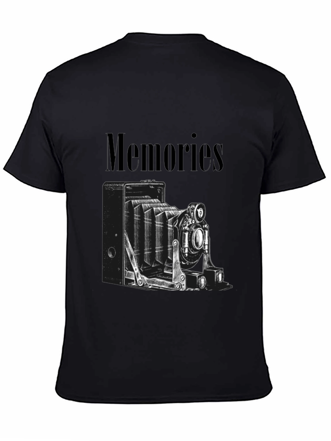 Memories Camera Graphic T-Shirt - Unisex
