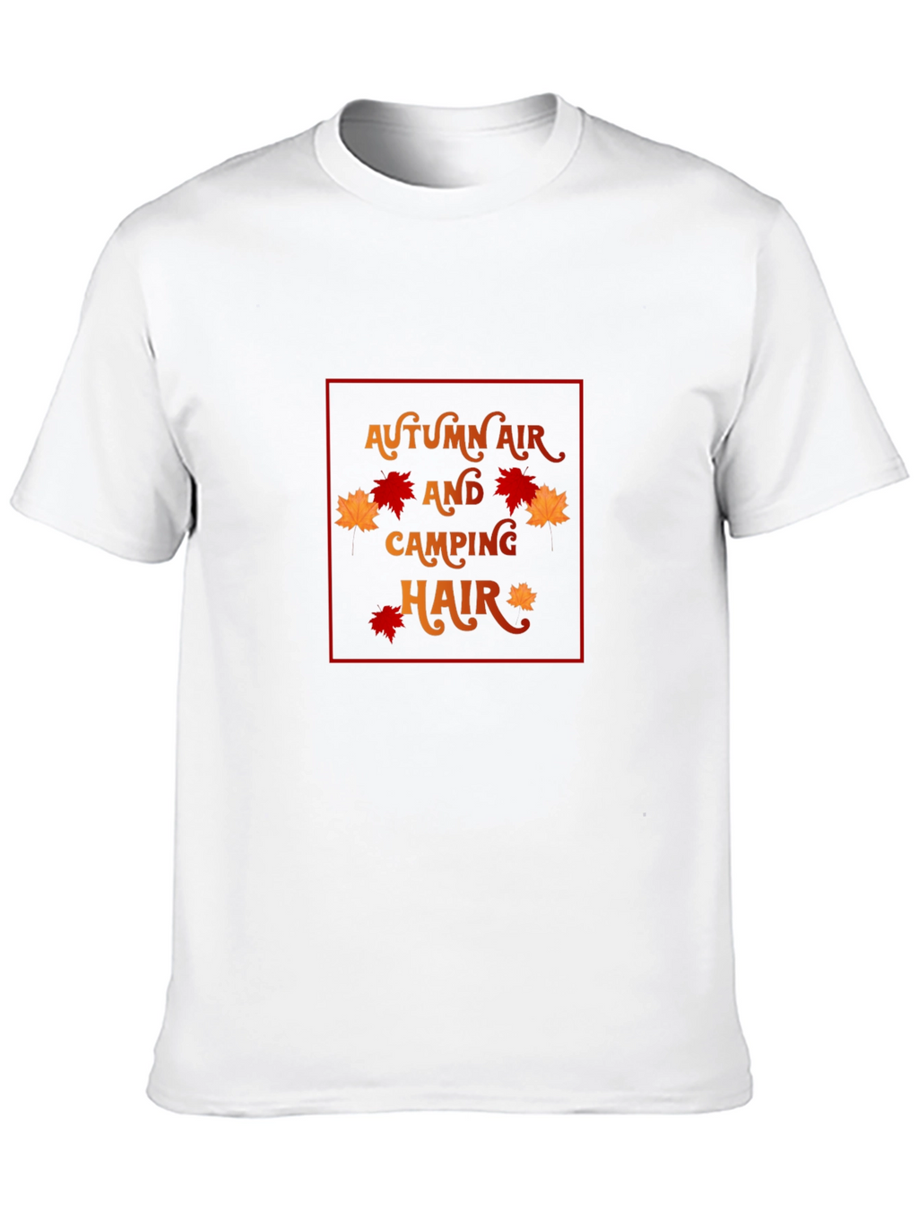 Autumn Air & Camping Hair Graphic Tee