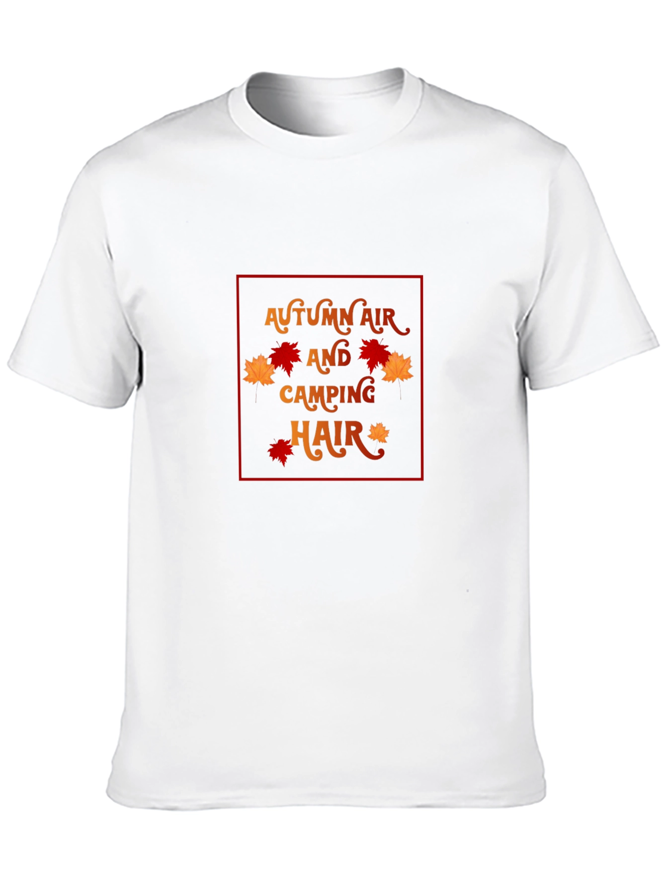 Autumn Air & Camping Hair Graphic Tee
