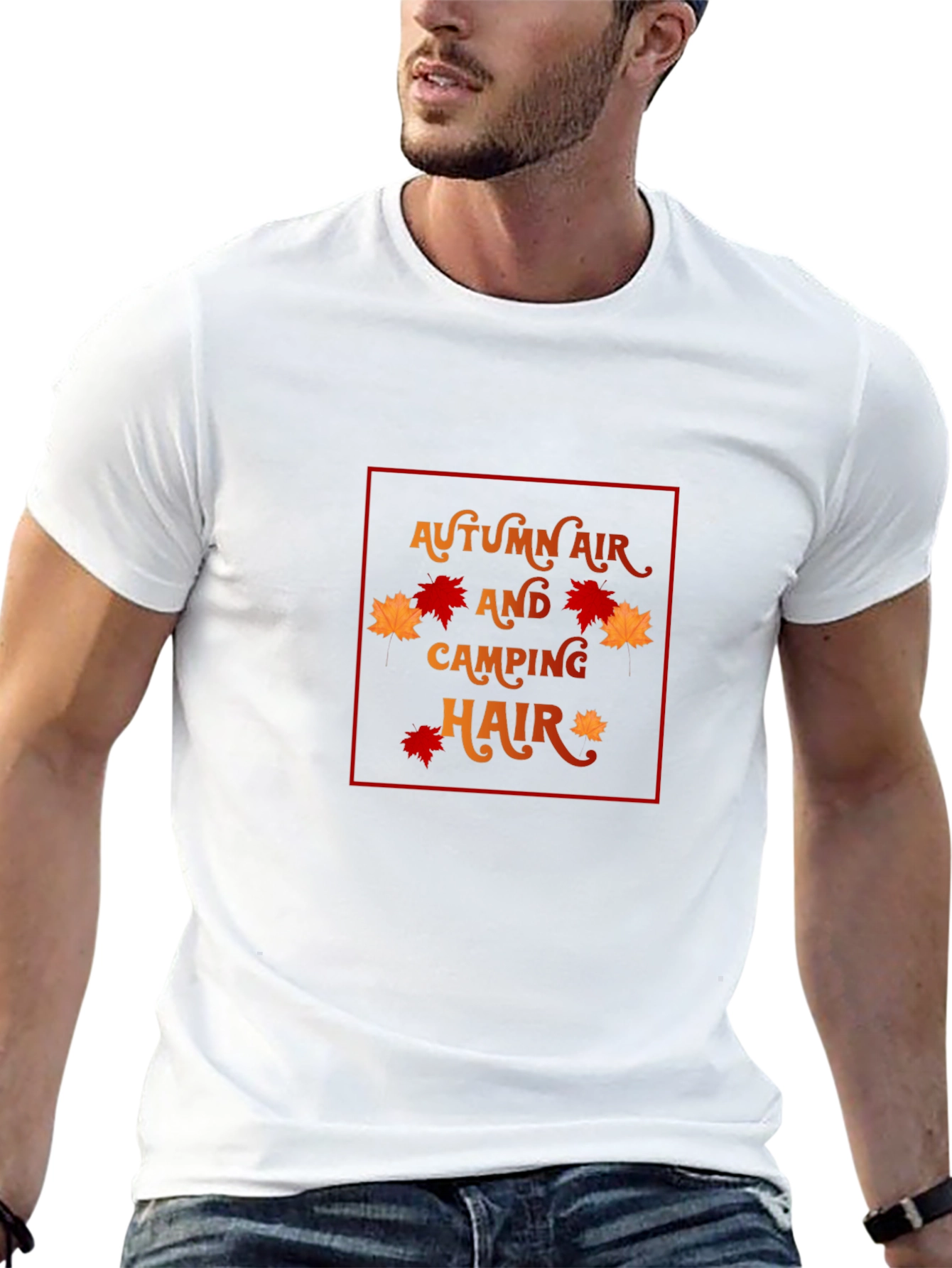Autumn Air & Camping Hair Graphic Tee