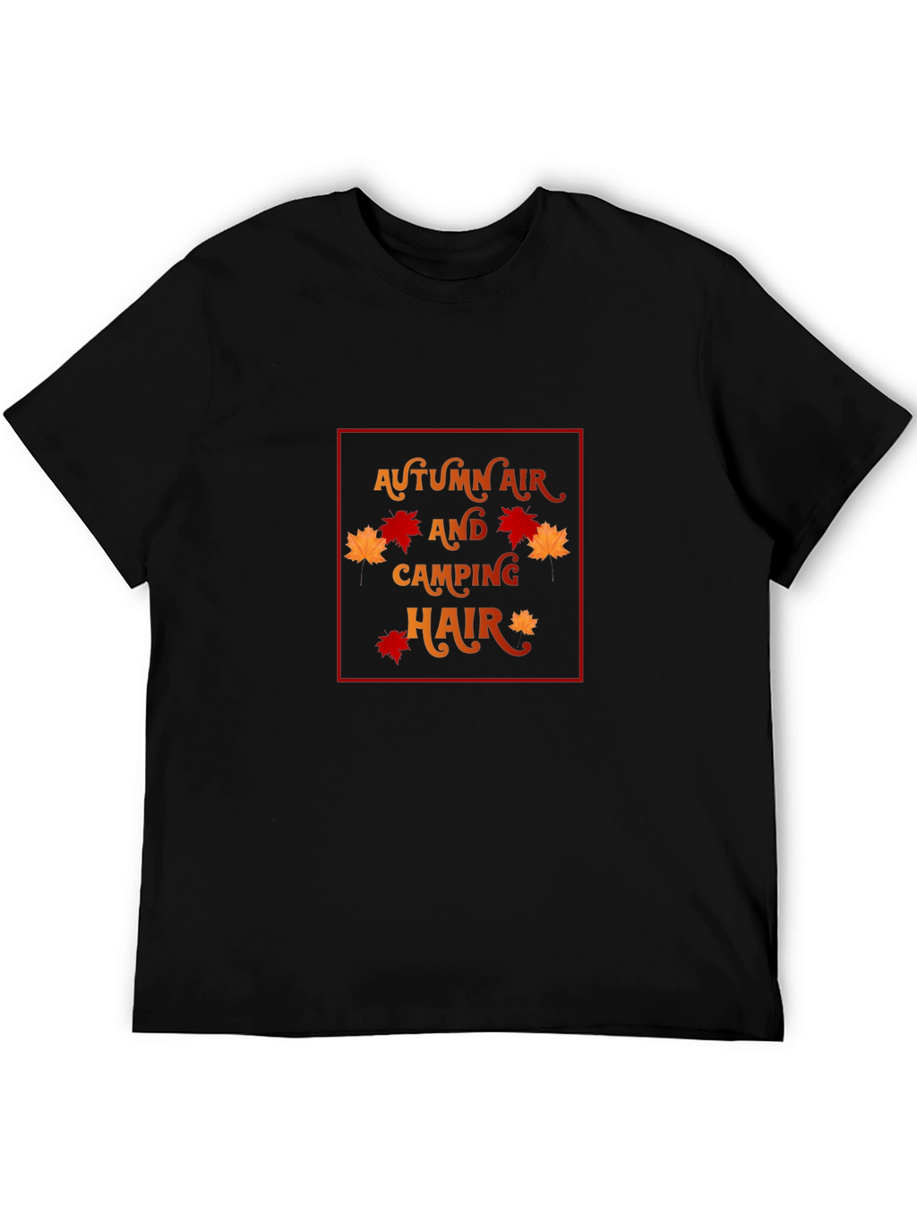 Autumn Air & Camping Hair Graphic Tee