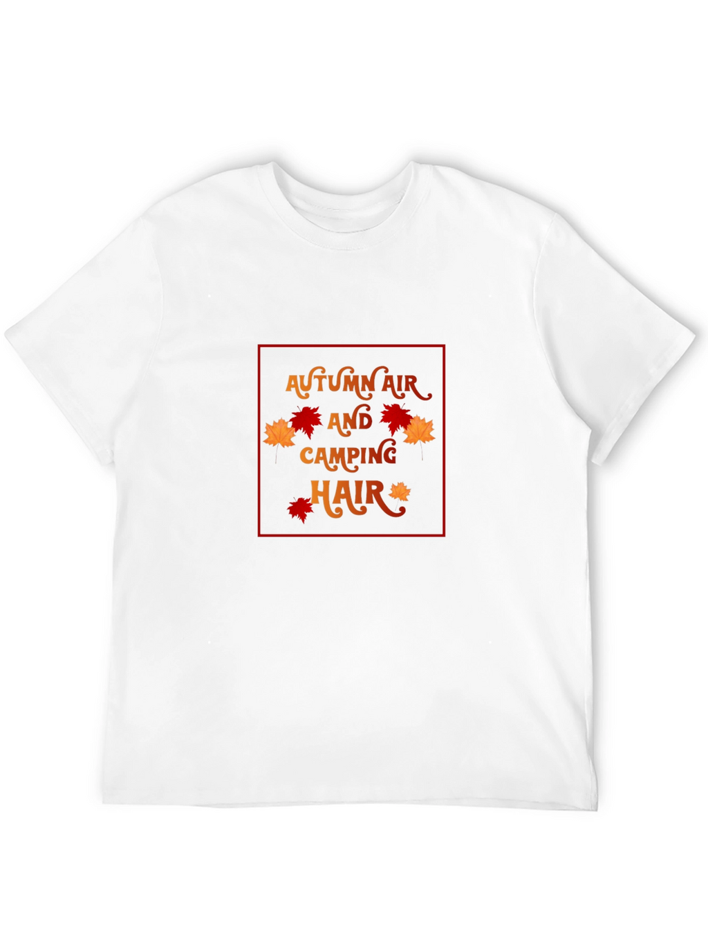 Autumn Air & Camping Hair Graphic Tee