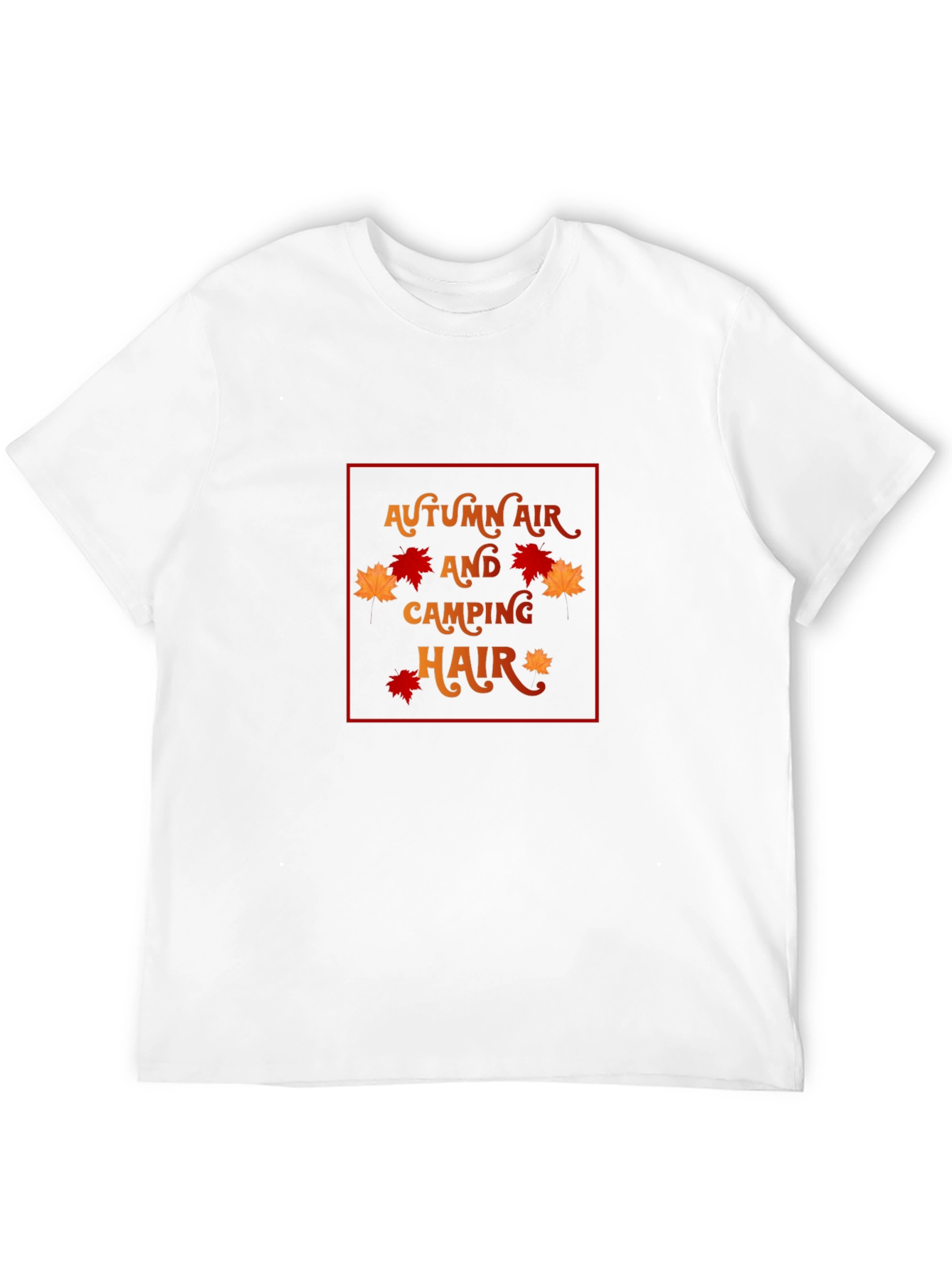 Autumn Air & Camping Hair Graphic Tee