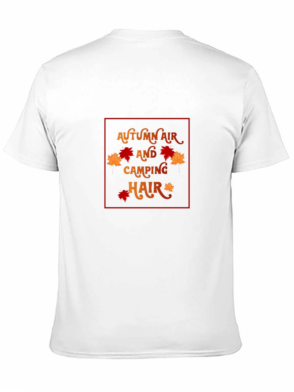 Autumn Air & Camping Hair Graphic Tee
