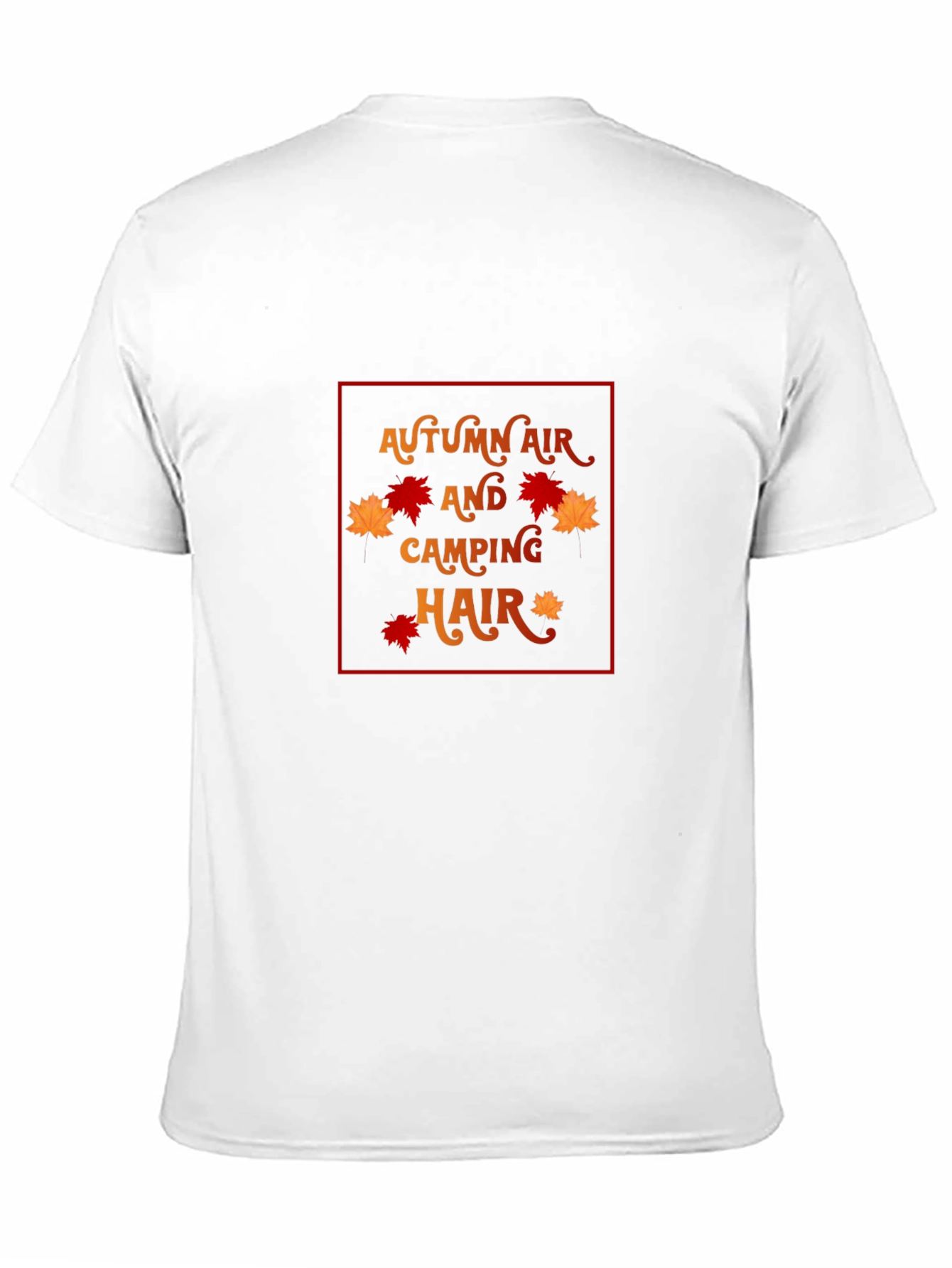 Autumn Air & Camping Hair Graphic Tee