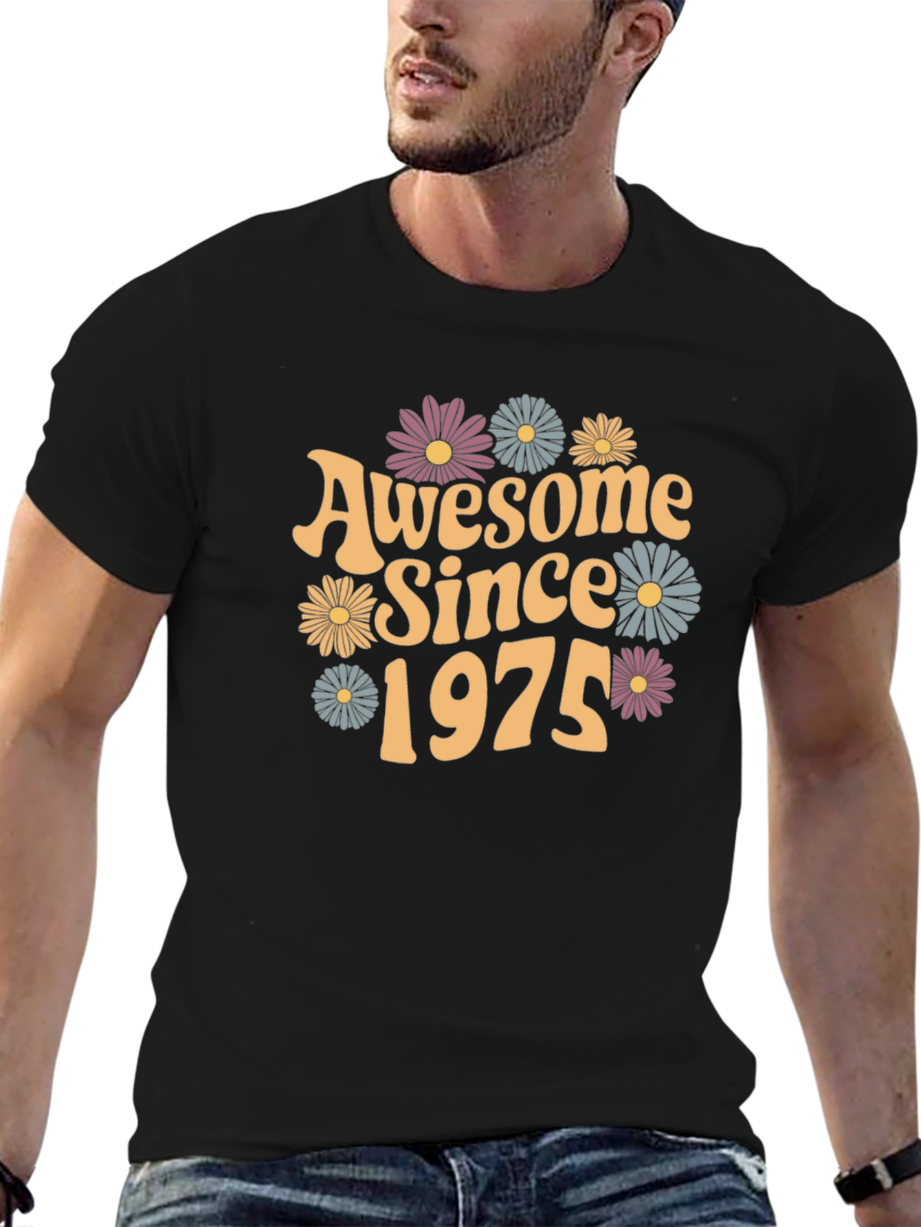 Awesome Since 1975 Graphic T-Shirt
