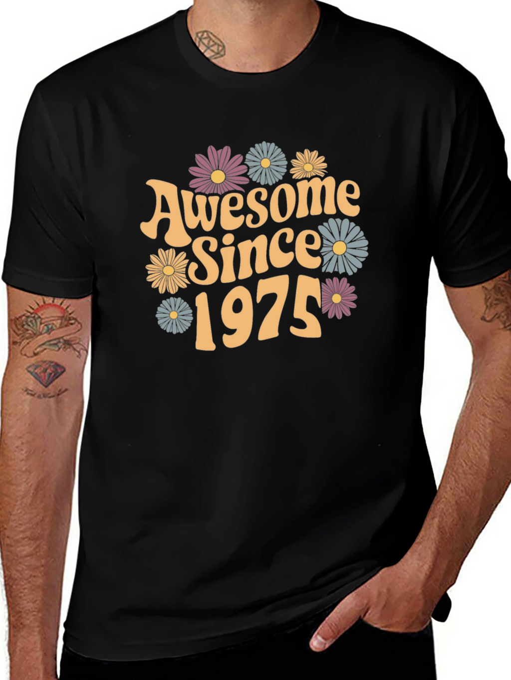 Awesome Since 1975 Graphic T-Shirt