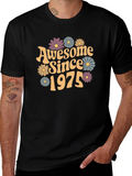 Awesome Since 1975 Graphic T-Shirt