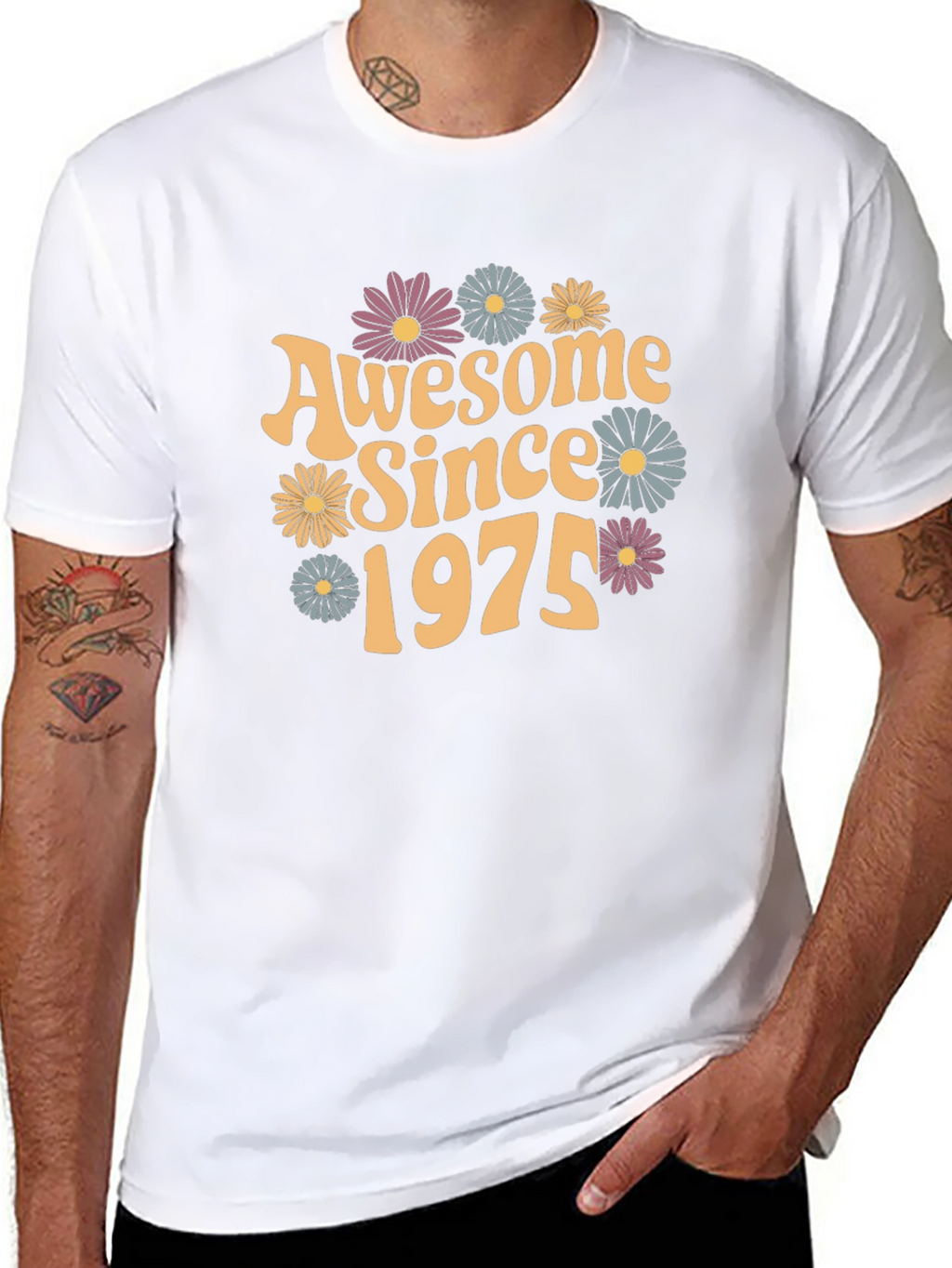 Awesome Since 1975 Graphic T-Shirt