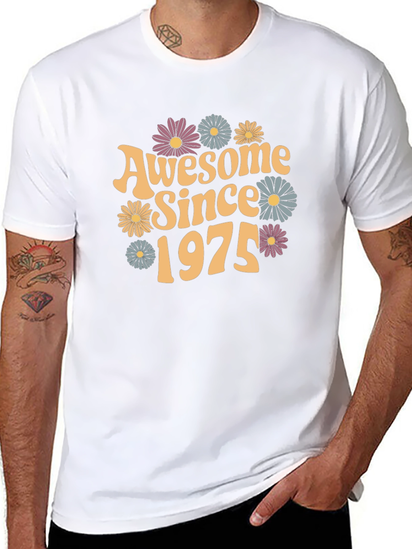 Awesome Since 1975 Graphic T-Shirt