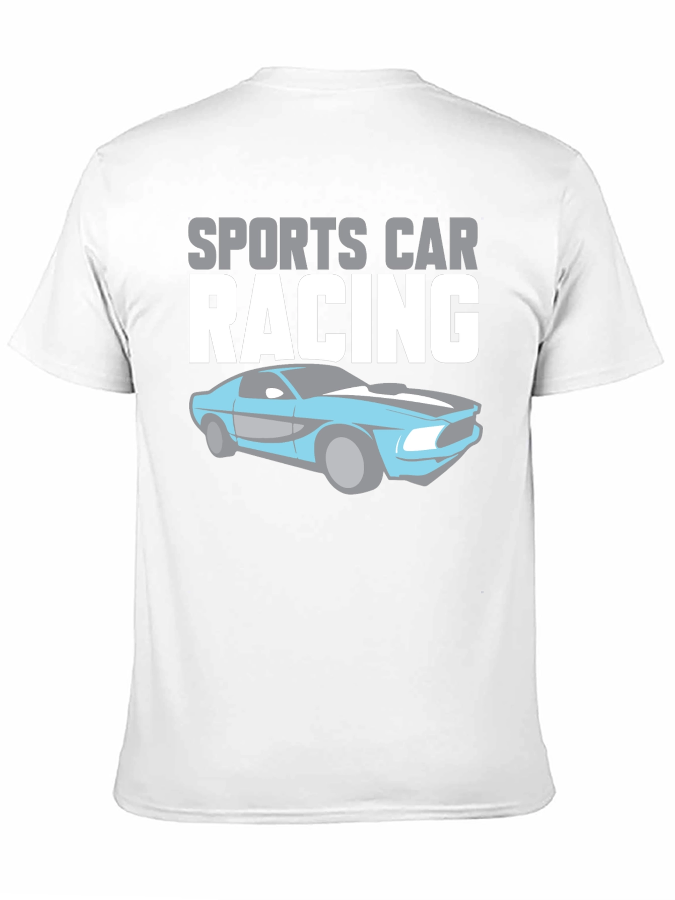 Sports Car Racing Graphic T-Shirt