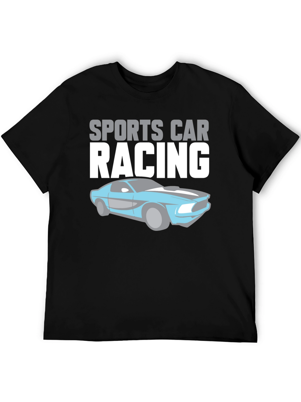 Sports Car Racing Graphic T-Shirt