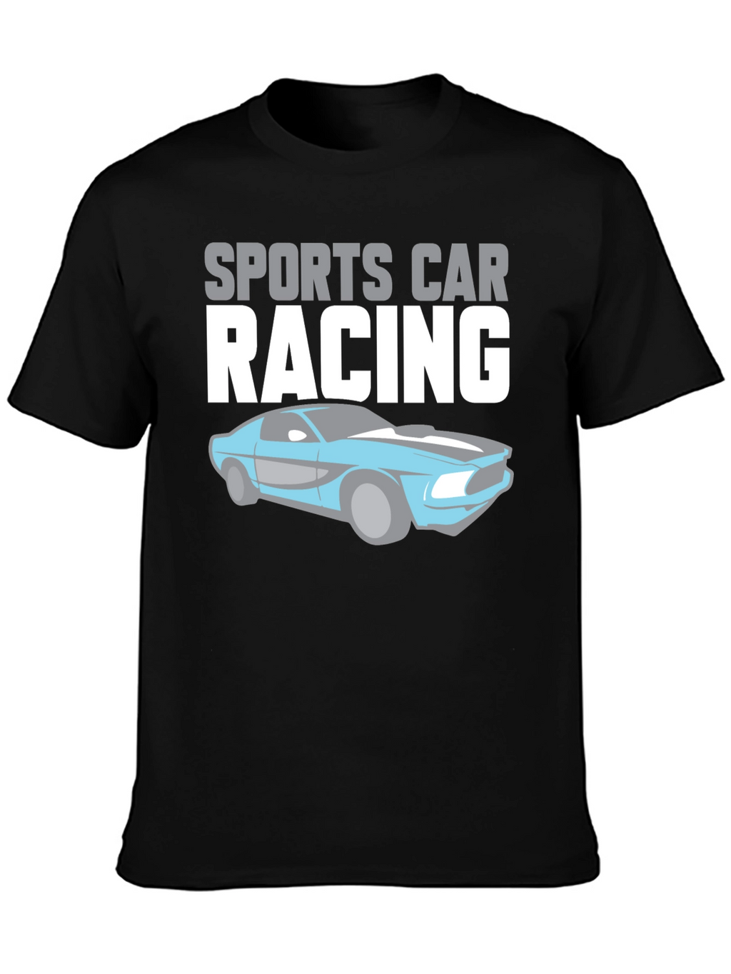Sports Car Racing Graphic T-Shirt