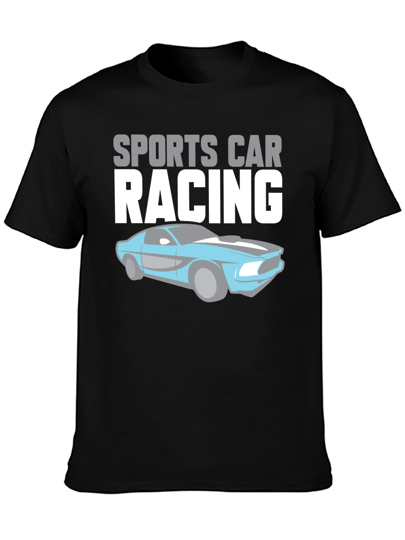 Sports Car Racing Graphic T-Shirt