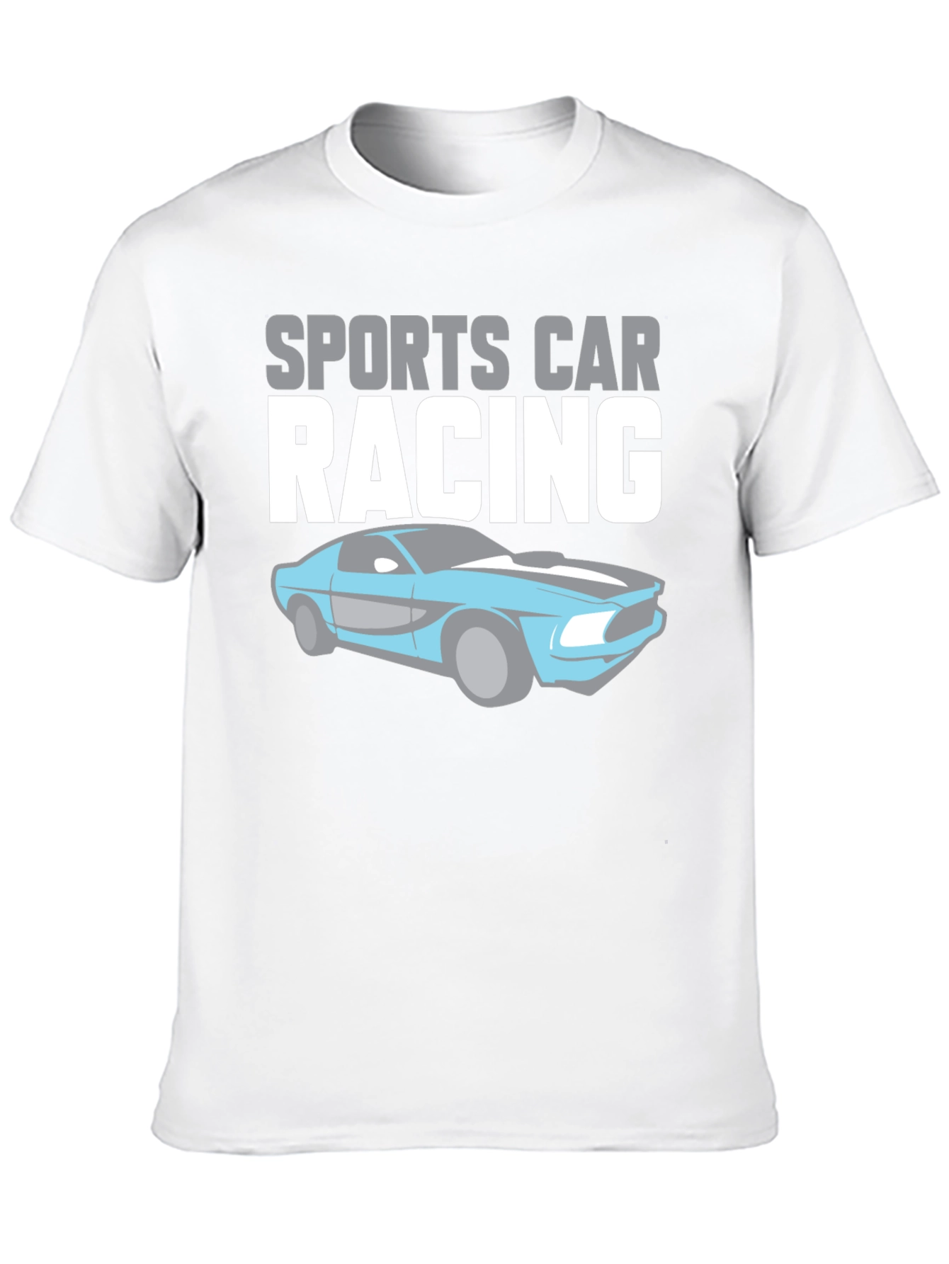 Sports Car Racing Graphic T-Shirt
