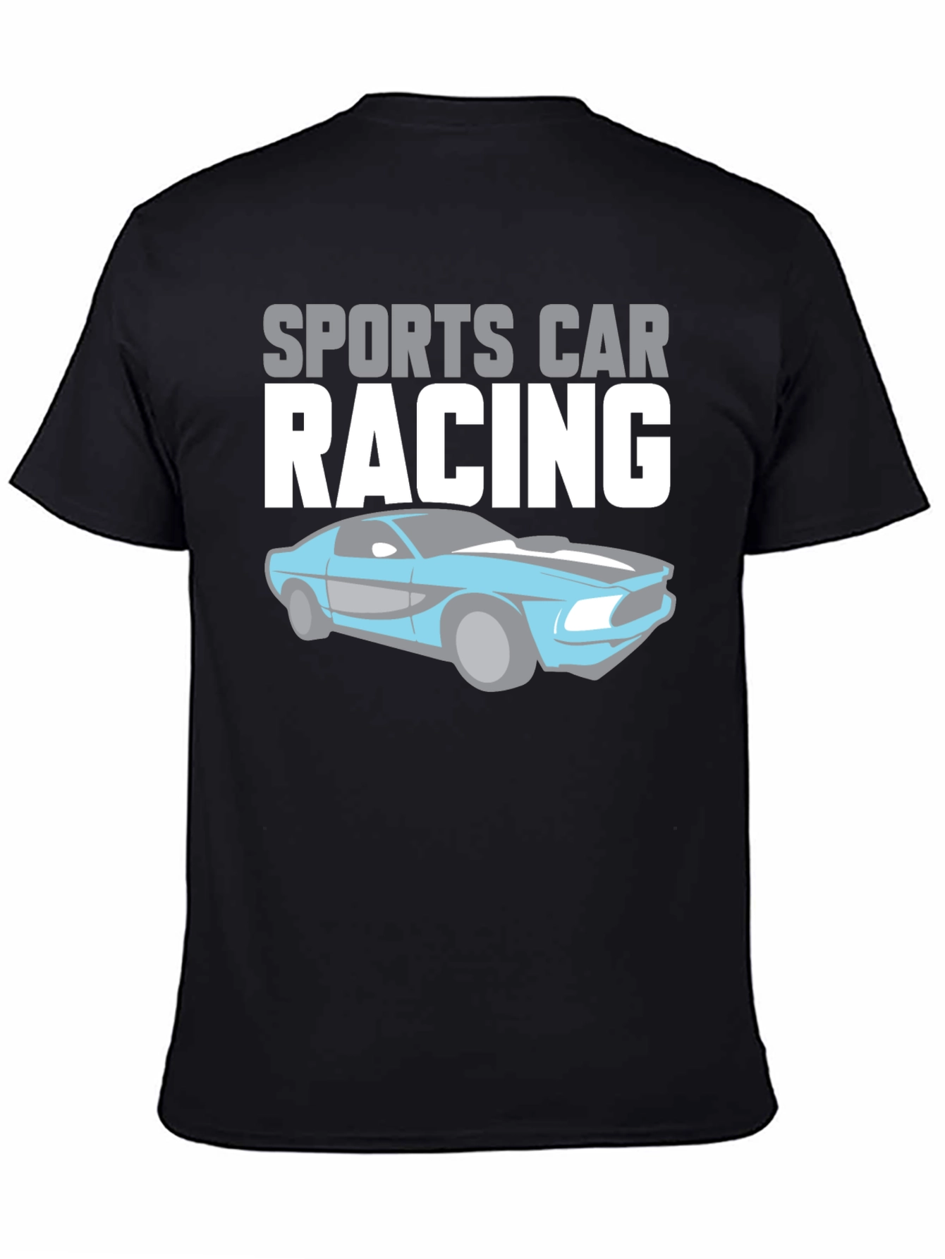 Sports Car Racing Graphic T-Shirt