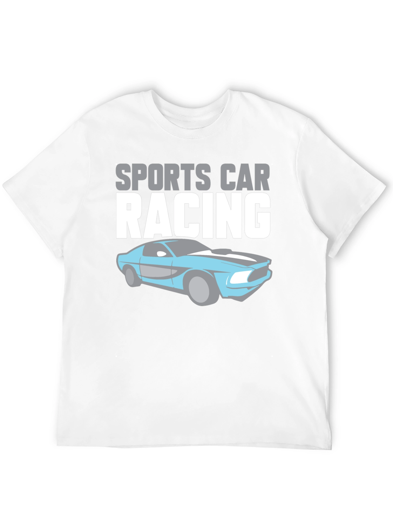 Sports Car Racing Graphic T-Shirt