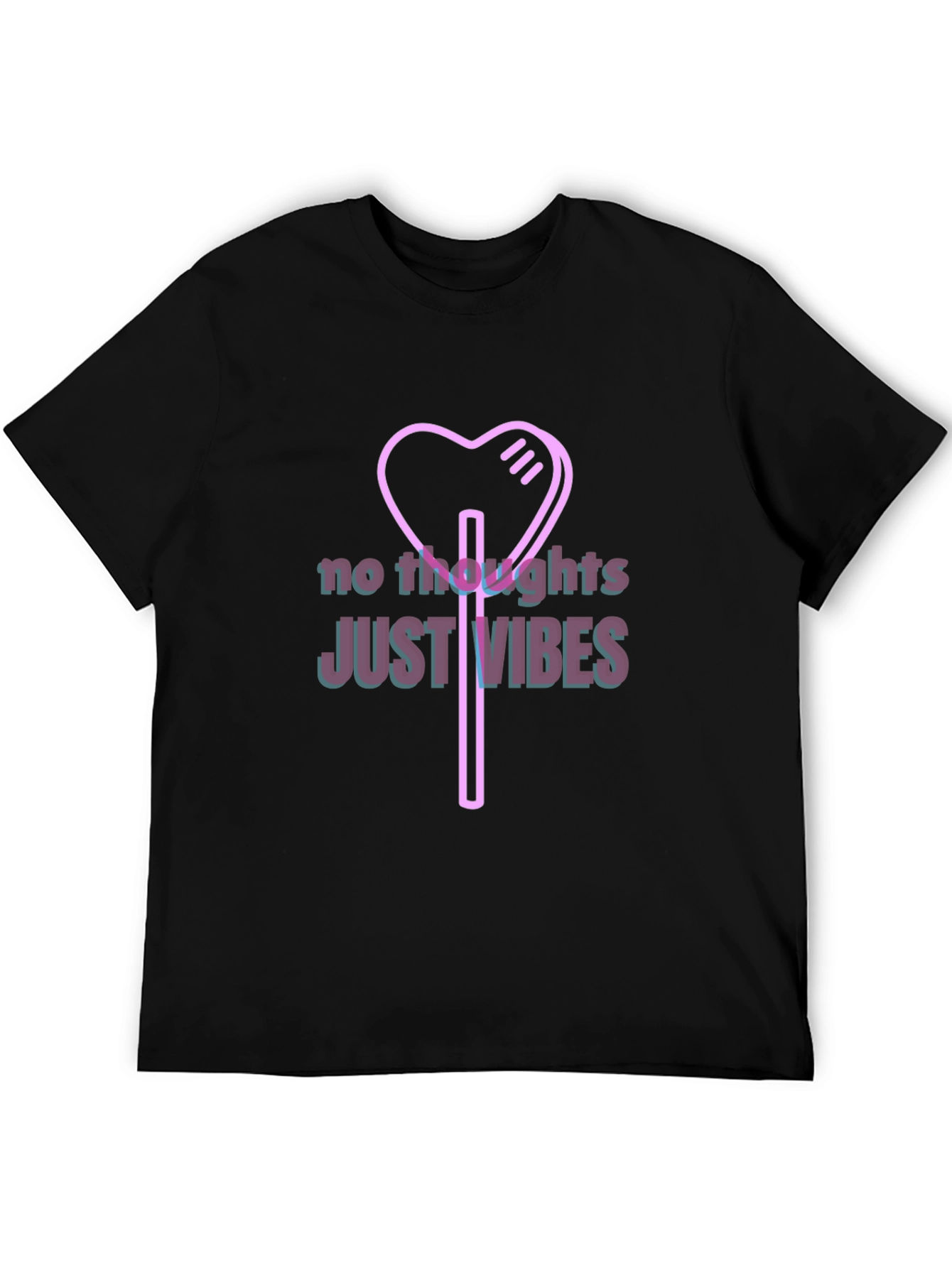 No Thoughts Just Vibes Graphic Tee