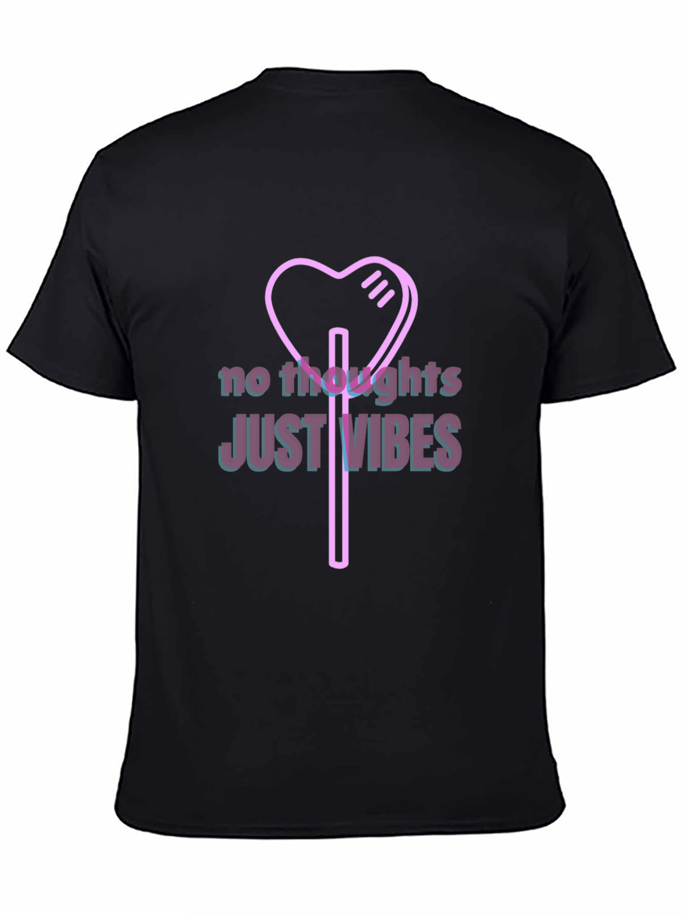 No Thoughts Just Vibes Graphic Tee
