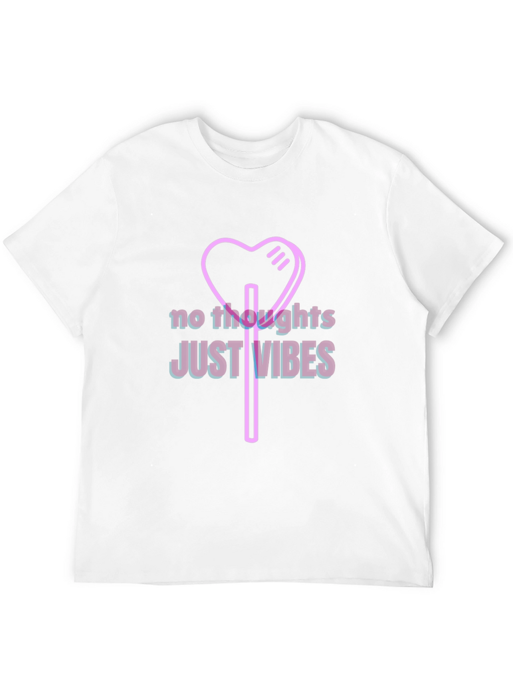 No Thoughts Just Vibes Graphic Tee