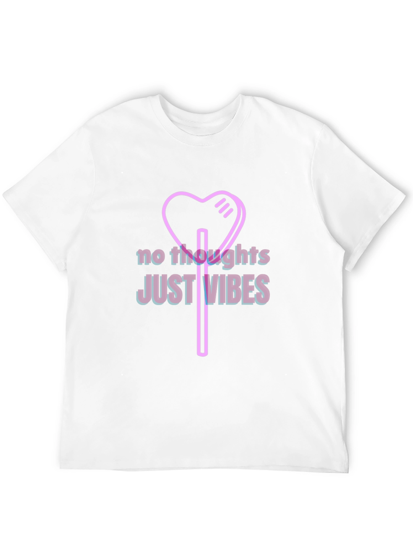 No Thoughts Just Vibes Graphic Tee