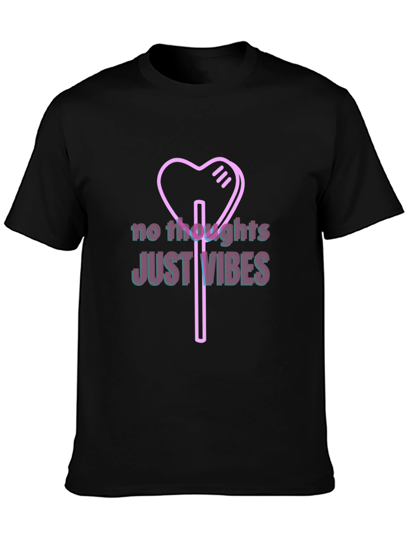 No Thoughts Just Vibes Graphic Tee
