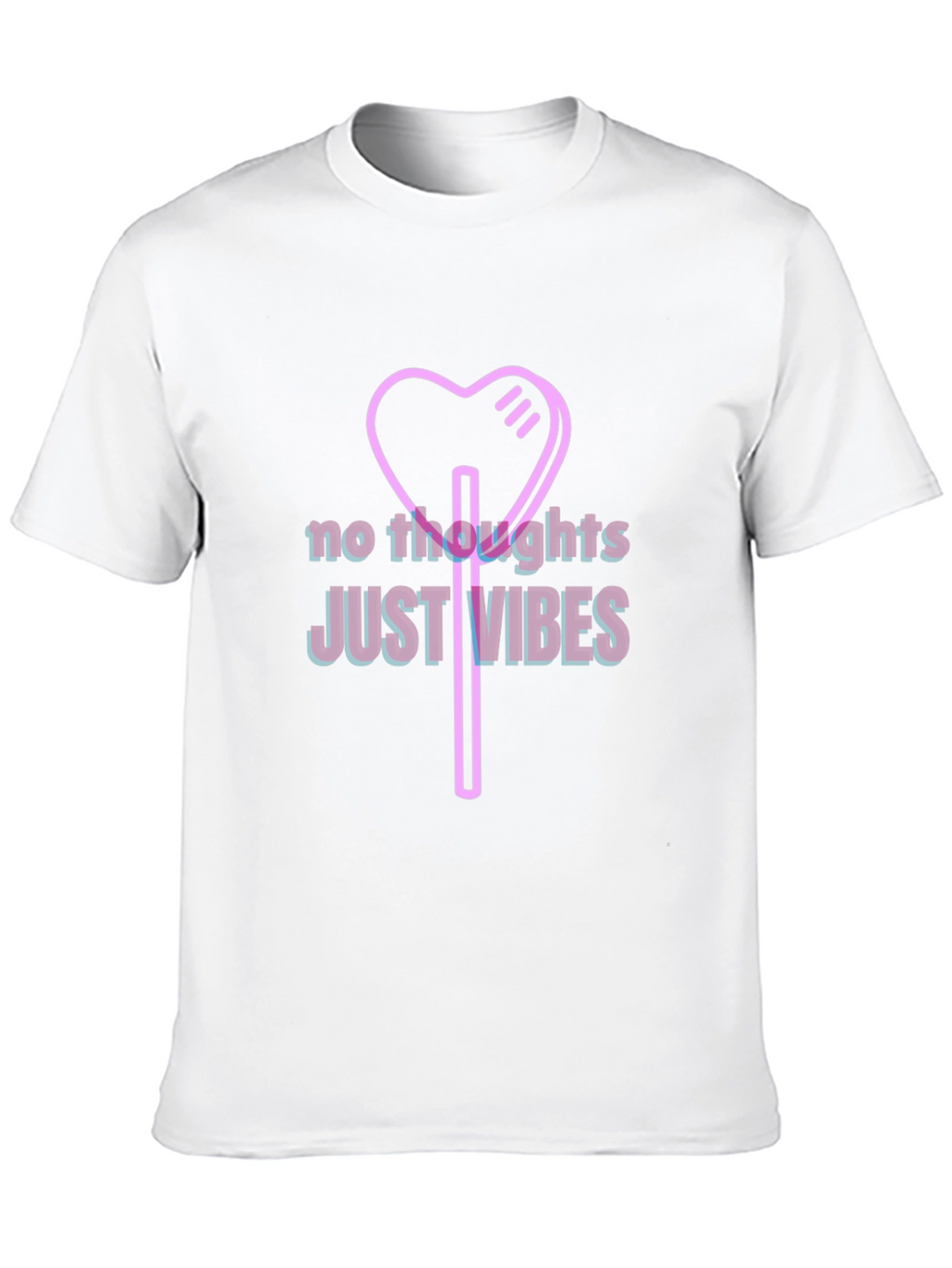 No Thoughts Just Vibes Graphic Tee