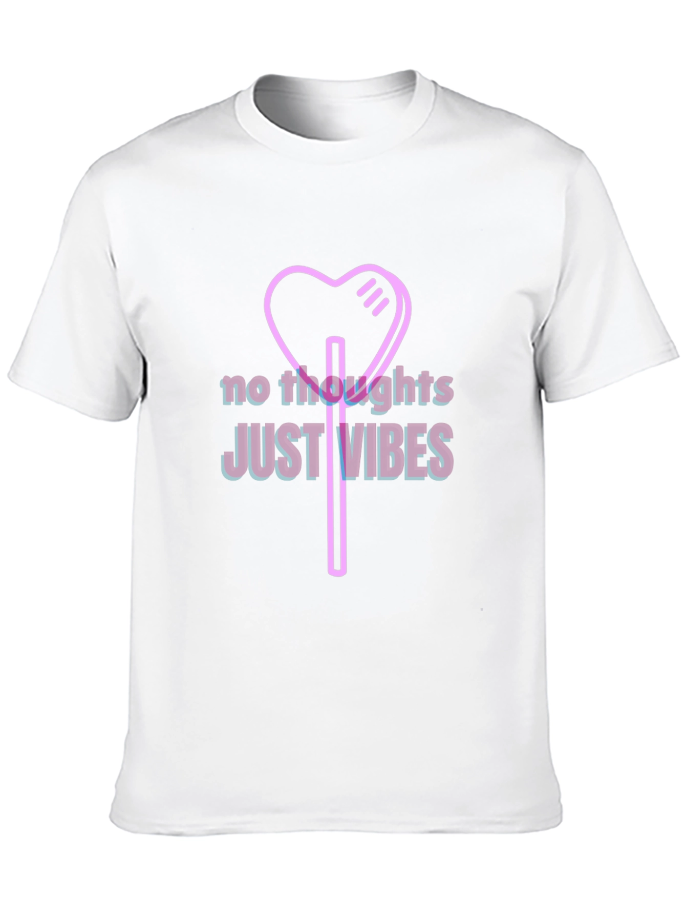 No Thoughts Just Vibes Graphic Tee