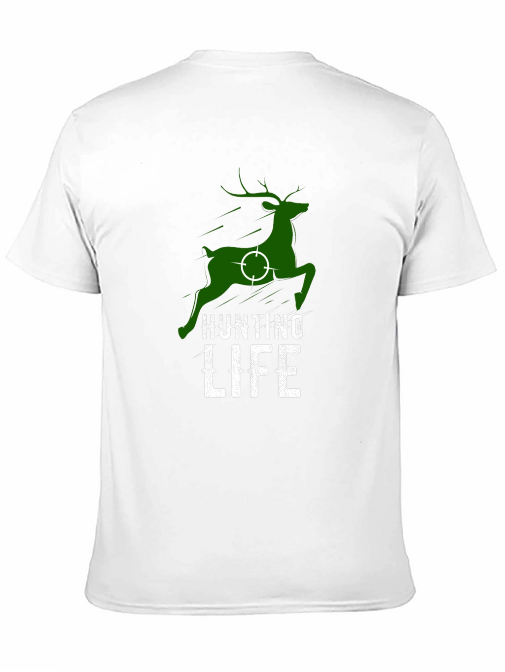 Hunting Life Tee - Deer Target Graphic Shirt