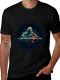 Astronaut DJ Graphic Tee - Space Vibes