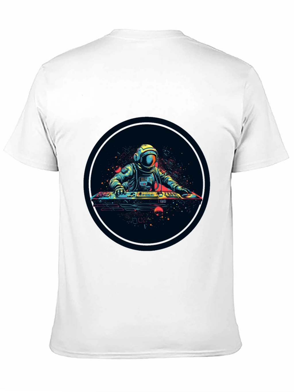 Astronaut DJ Graphic Tee - Space Vibes