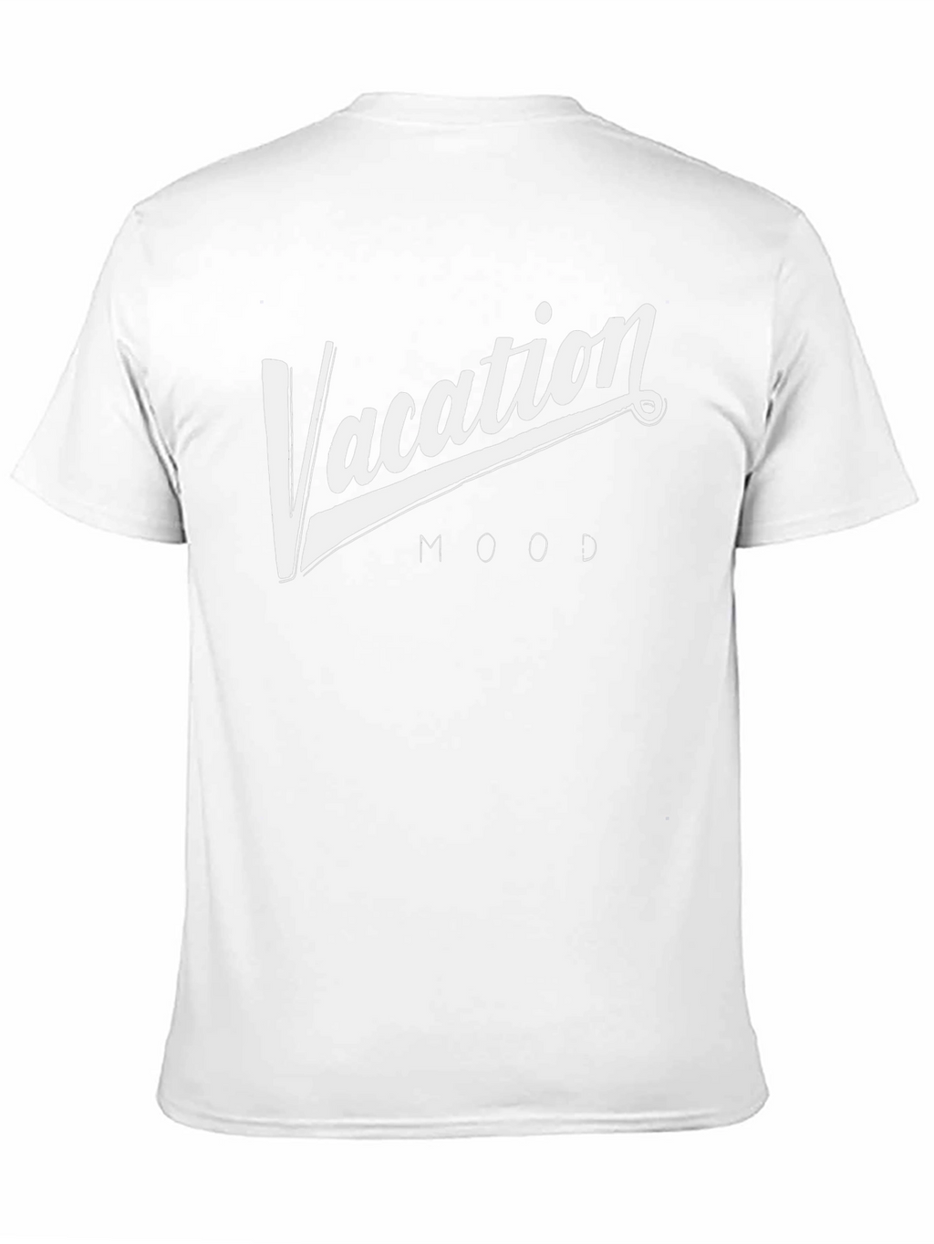 Vacation Mood Graphic Tee - Stylish Black T-Shirt