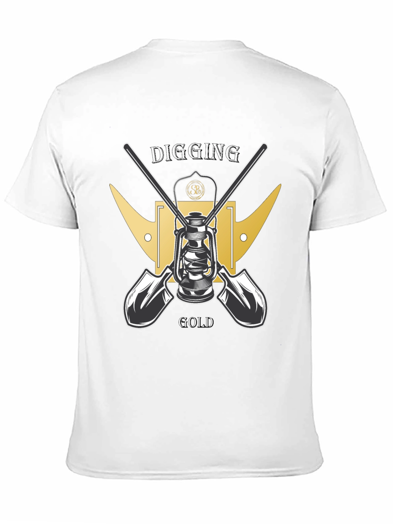 Digging for Gold Black T-Shirt
