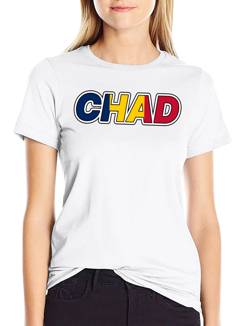 Chad Flag T-Shirt - Country Pride Tee