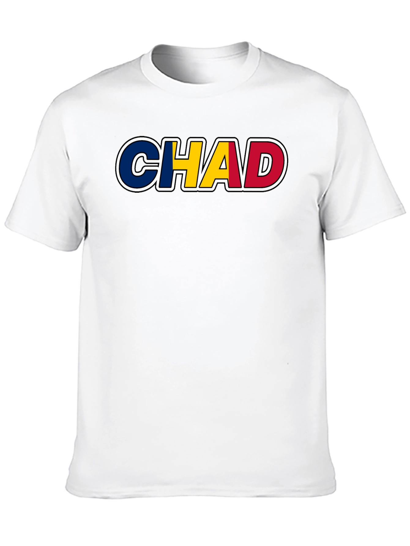 Chad Flag T-Shirt - Country Pride Tee