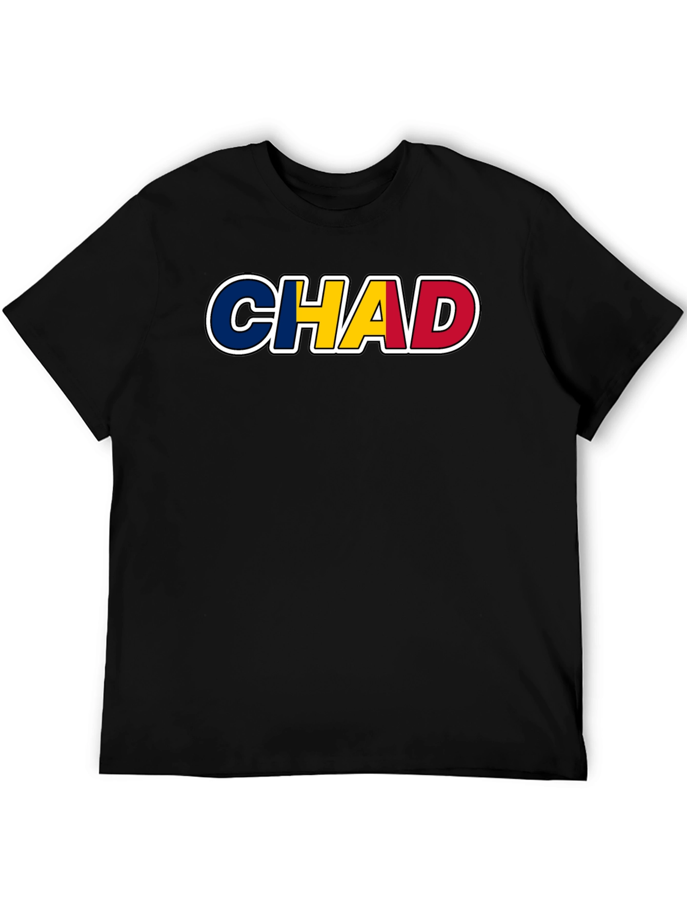 Chad Flag T-Shirt - Country Pride Tee