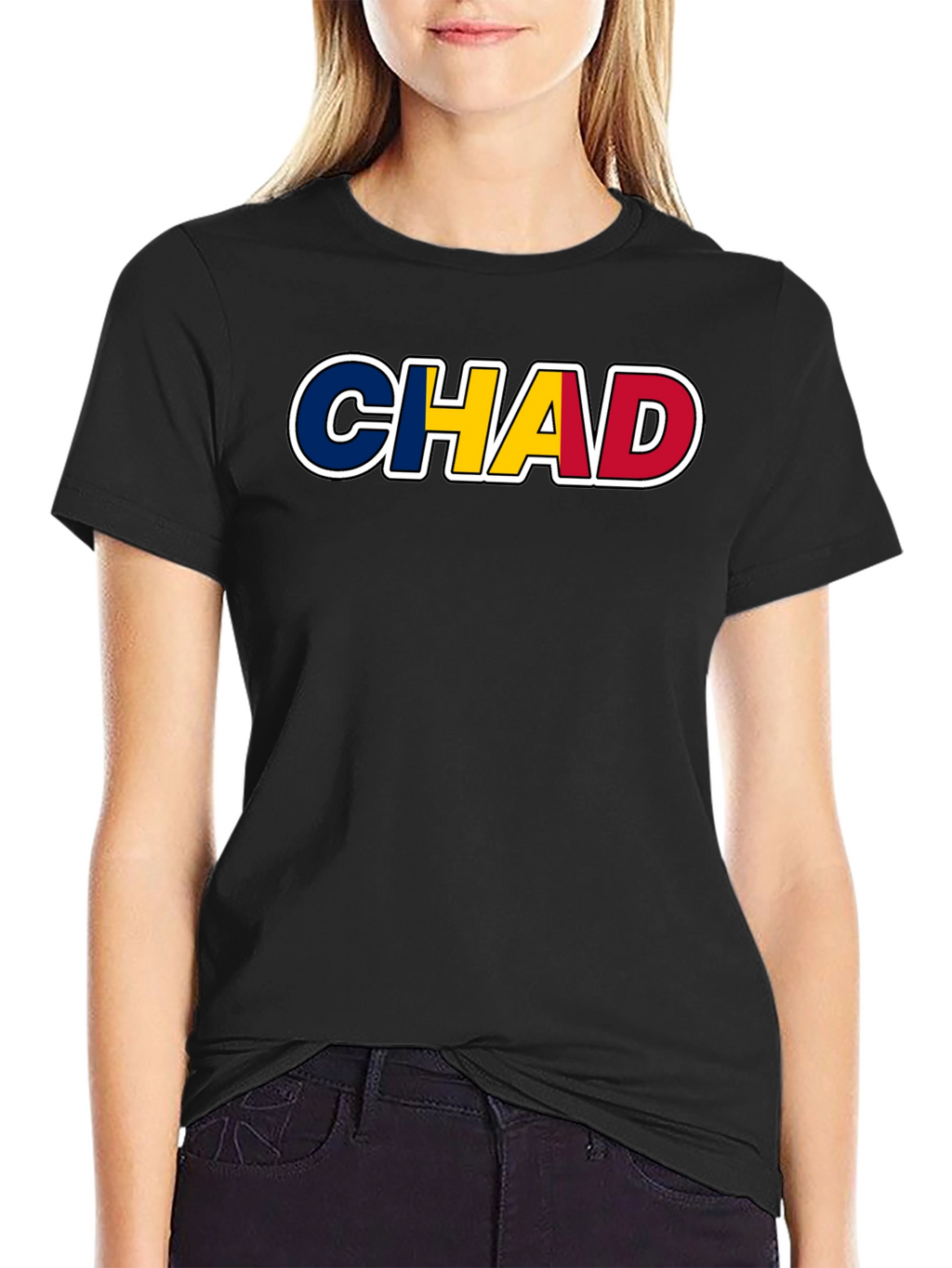 Chad Flag T-Shirt - Country Pride Tee