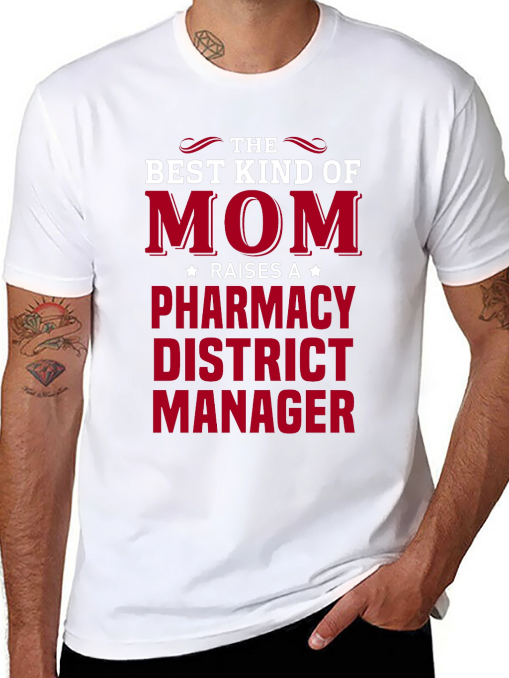 Best Kind of Mom Pharmacy District Manager T-Shirt