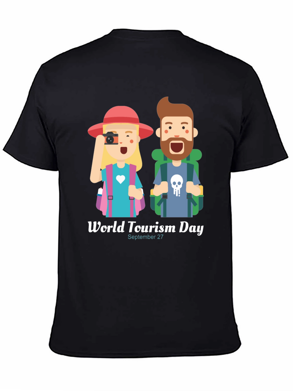 World Tourism Day Graphic T-Shirt - September 27th