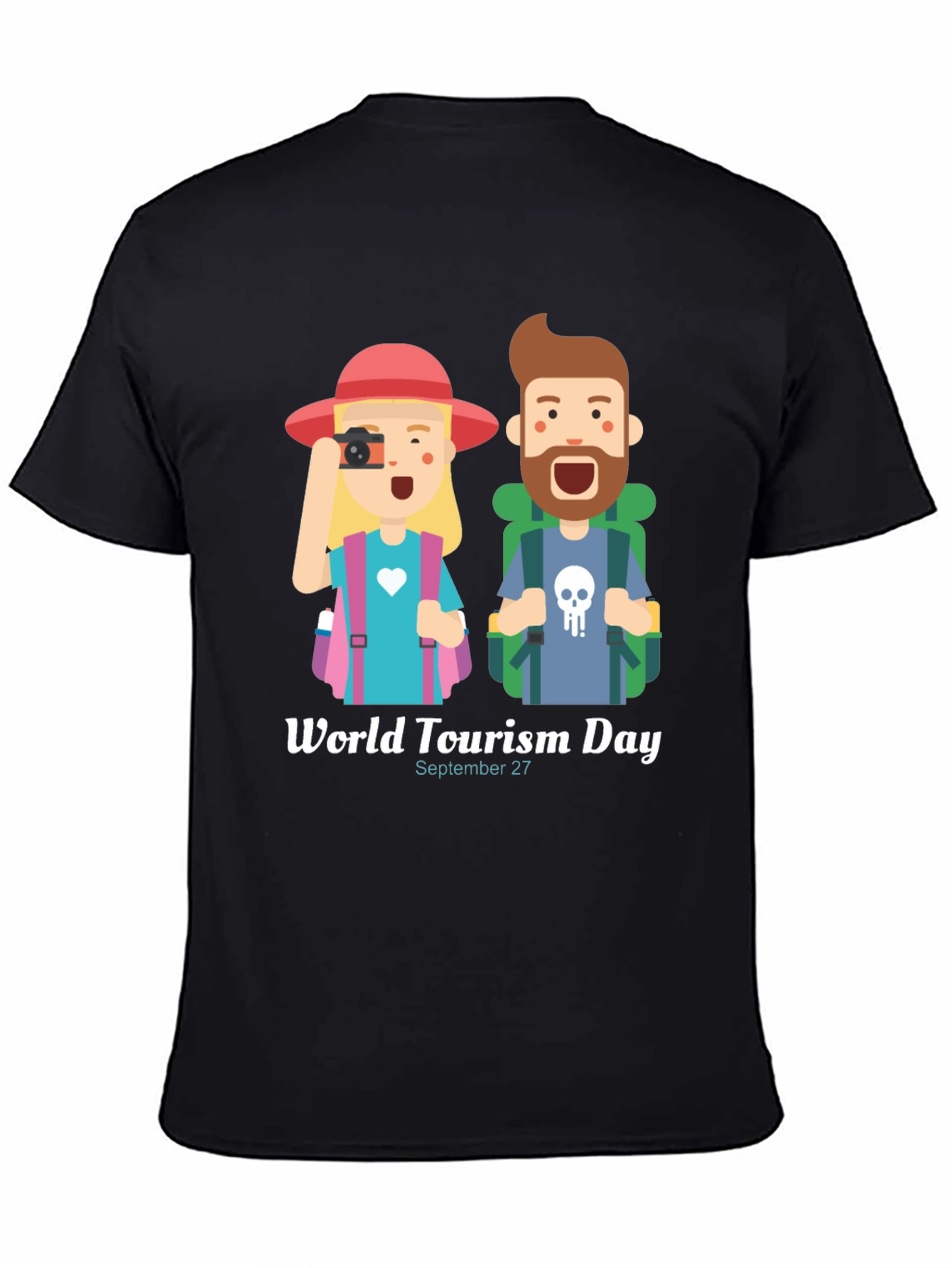 World Tourism Day Graphic T-Shirt - September 27th
