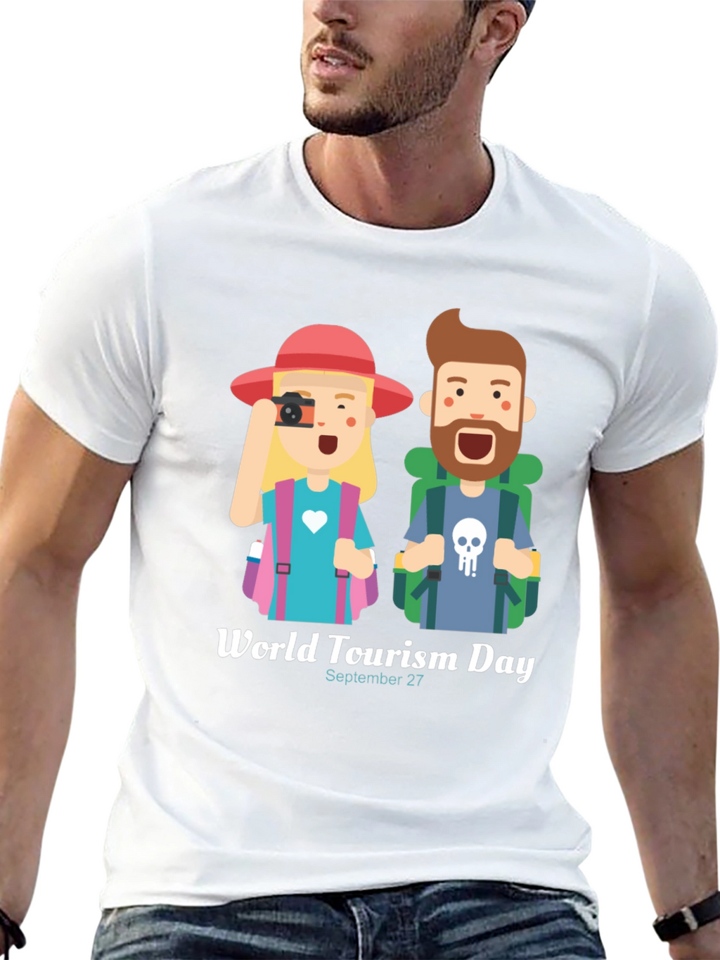 World Tourism Day Graphic T-Shirt - September 27th