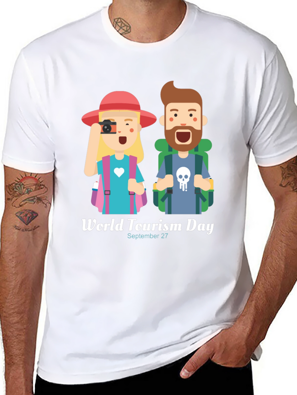 World Tourism Day Graphic T-Shirt - September 27th