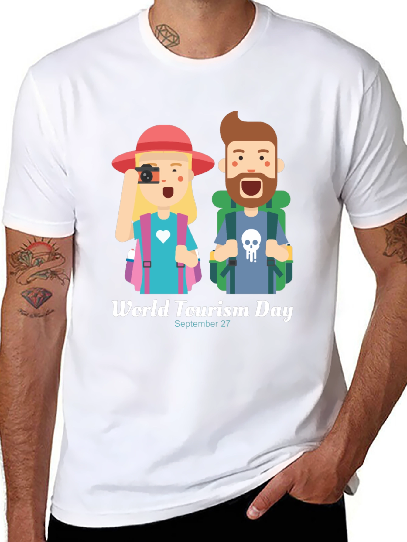 World Tourism Day Graphic T-Shirt - September 27th