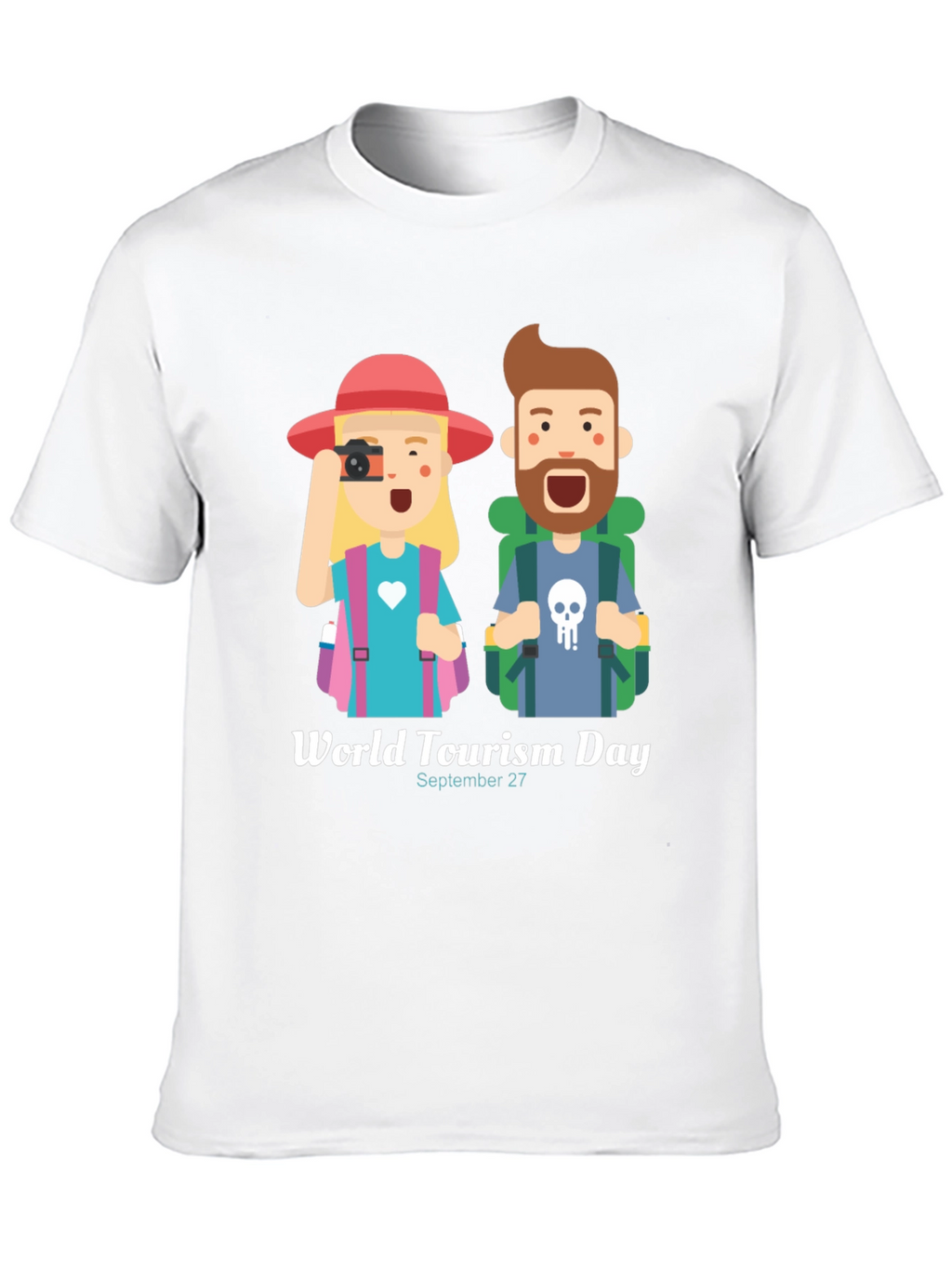 World Tourism Day Graphic T-Shirt - September 27th