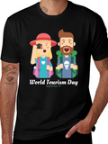World Tourism Day Graphic T-Shirt - September 27th
