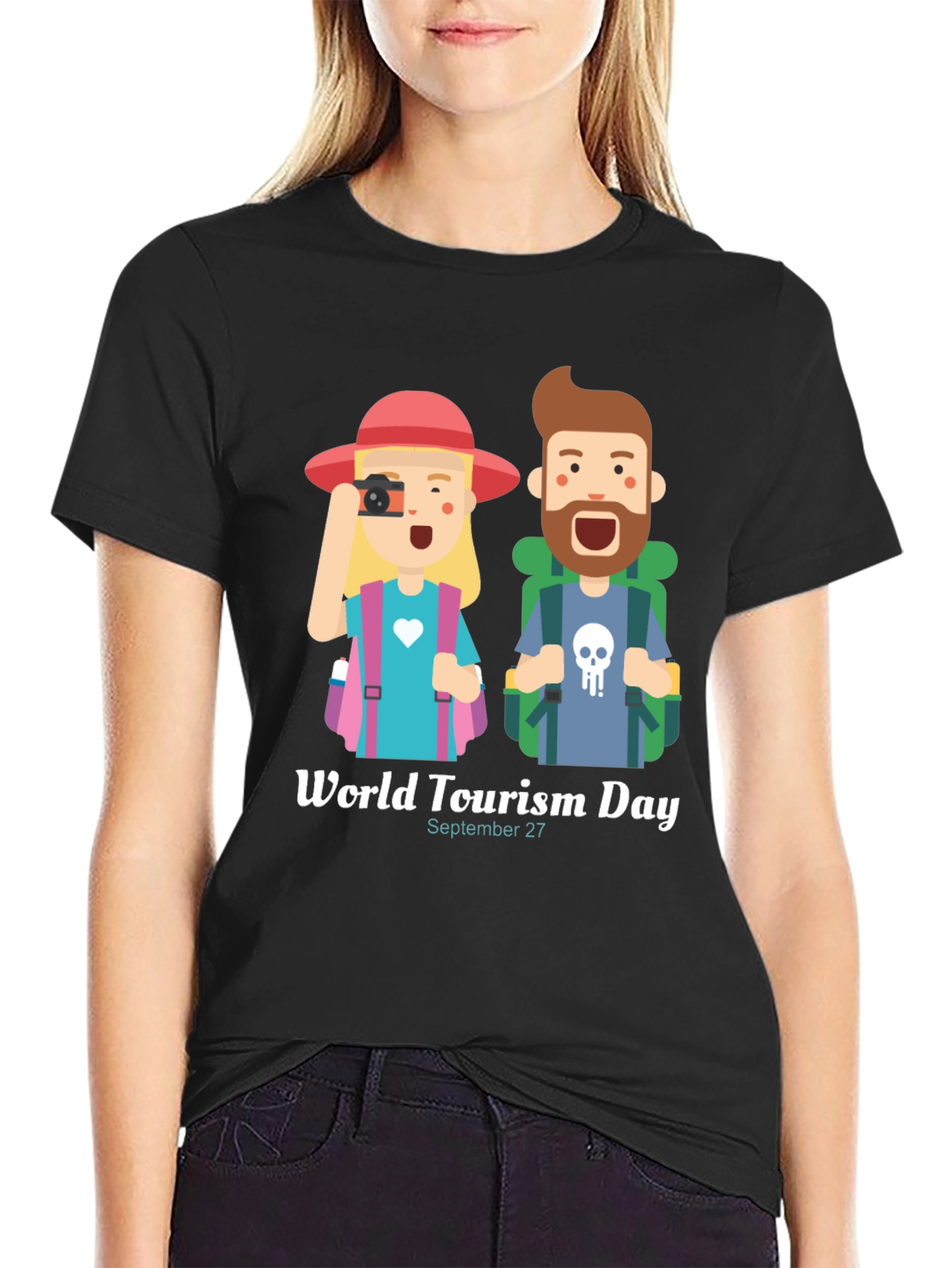 World Tourism Day Graphic T-Shirt - September 27th