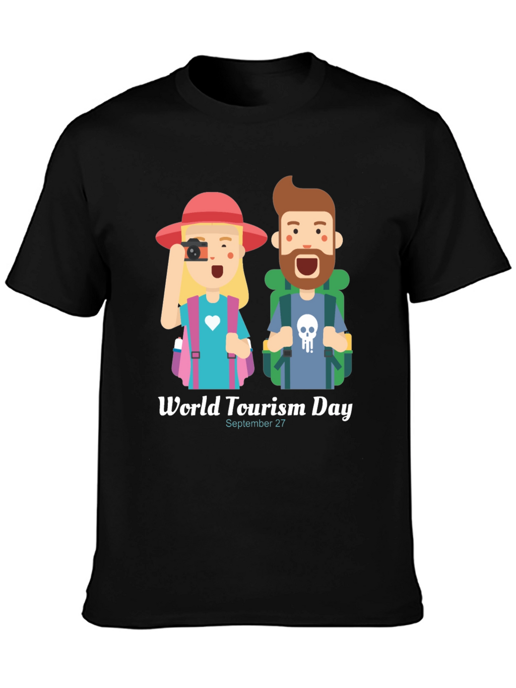 World Tourism Day Graphic T-Shirt - September 27th
