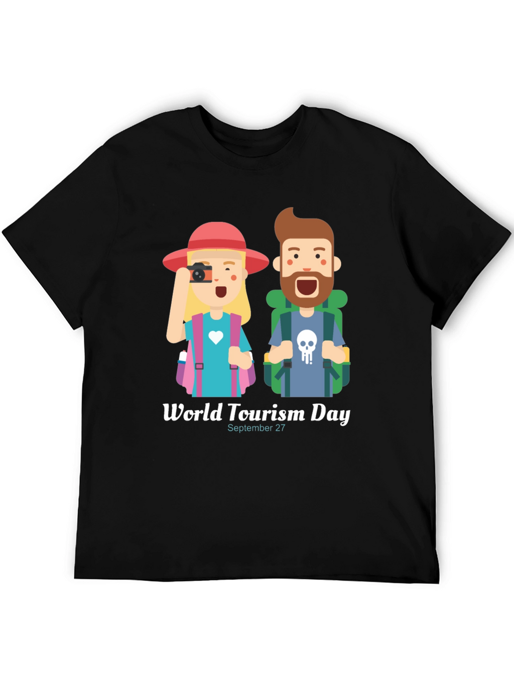 World Tourism Day Graphic T-Shirt - September 27th